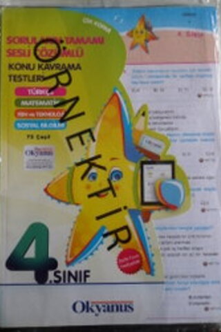 4. Sınıf Konu Kavrama Testleri*