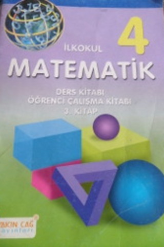 4. Sınıf Matematik Ders Kitabı Öğrenci Çalışma Kitabı 3. Kitap Salih K