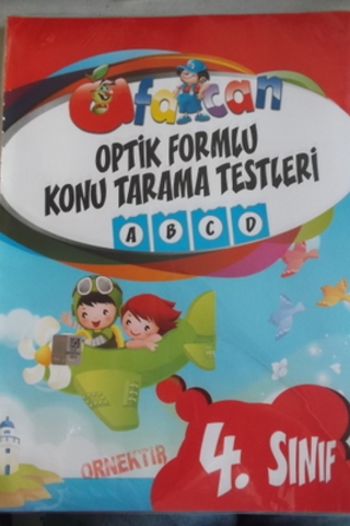 4. Sınıf Optik Formlu Konu tarama Testleri*