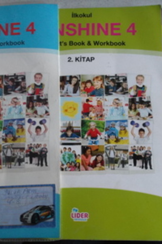 Sunshine 4 Student's Book & Workbook / 3 Kitap