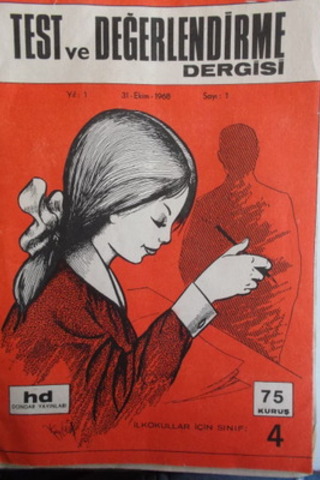 4. Sınıf Test ve Değerlendirme Dergisi 1968 / 1