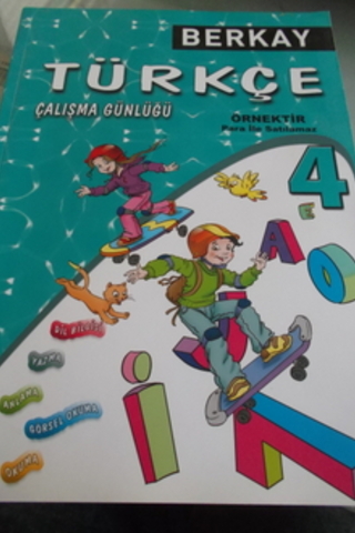 4. Sınıf Türkçe Çalışma Günlüğü