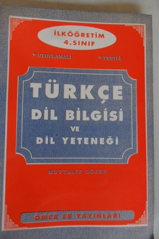 4. Sınıf Türkçe Dil bilgisi ve Dil Yeteneği Muttalip Gözen