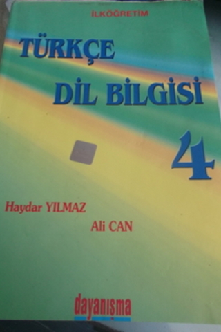 4. Sınıf Türkçe Dilbilgisi Haydar Yılmaz