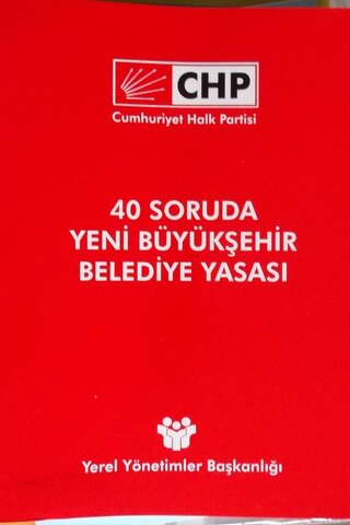 40 Soruda Yeni Büyükşehir Belediye Yasası