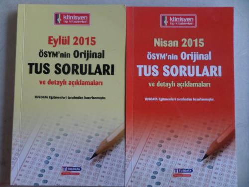 2015 Nisan - Eylül TUS Soruları ve Detaylı Açıklamaları