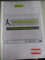 4734 Sayılı Kanun Kapsamında Yapılan İhalelere İlişkin Ortak Hükümler 