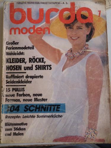 Burda Dergisi 1986 / 7