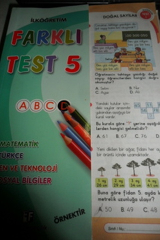 5. Sınıf Farklı Test