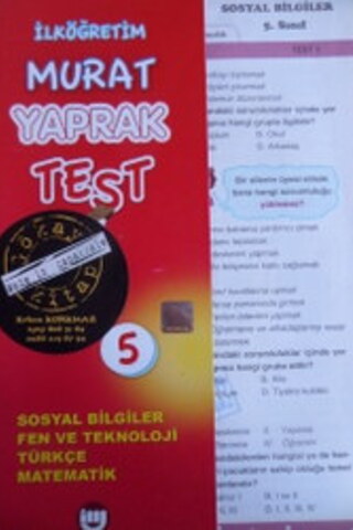 5. Sınıf Murat Yaprak Test