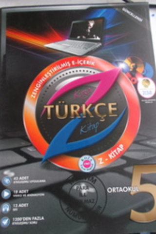 5. Sınıf Türkçe Z Kitap CD'li