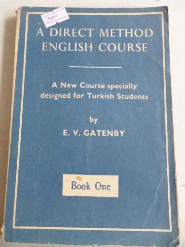 A Direct Method English Course Book One E. V. Gatenby