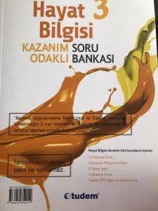 Fen Bilimleri - Hayat Bilgisi Kazanım Odaklı Soru Bankası 3 Fen Bilimleri - Hayat Bilgisi Kazanım Odaklı Soru Bankası 3