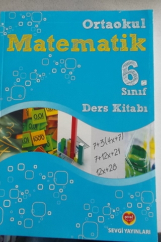 6. Sınıf Matematik Ders Kitabı Ekrem Aydın