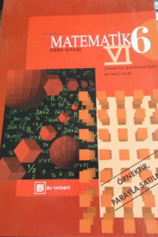 6.Sınıf Matematik Ders Kitabı Ziyaettin Büyükkoyuncu