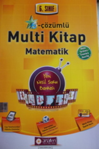 6. Sınıf Matematik e-çözümlü Multi Kitap