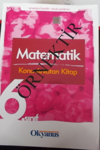 6. Sınıf Matematik Konu Anlatan Kitap*