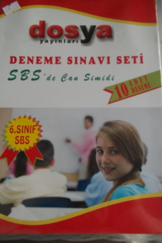 6. Sınıf SBS Deneme Sınavı Seti
