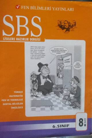6. Sınıf SBS Liselere Hazırlık Dergisi Sayı 8