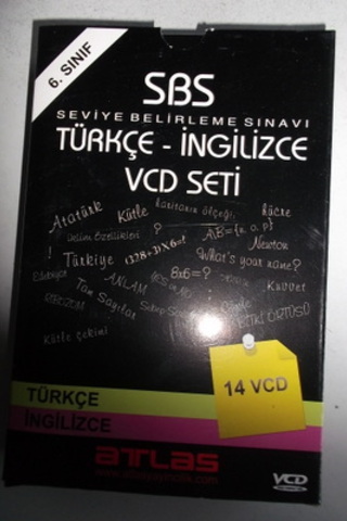 6. Sınıf SBS Türkçe-İngilizce VCD Seti / 14 VCD