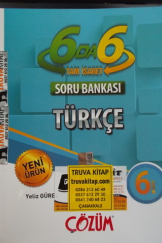 6. Sınıf Türkçe Soru Bankası - 6 Da 6 Tam İsabet Yeliz Gürel