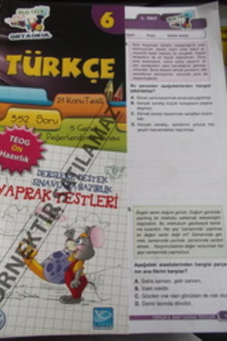 6. Sınıf Türkçe Yaprak Testleri