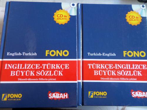 İngilizce Türkçe Büyük Sözlük 1-2 CD'siz