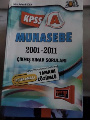 KPSS A Muhasebe 2001-2011 Çıkmış Sınav Soruları