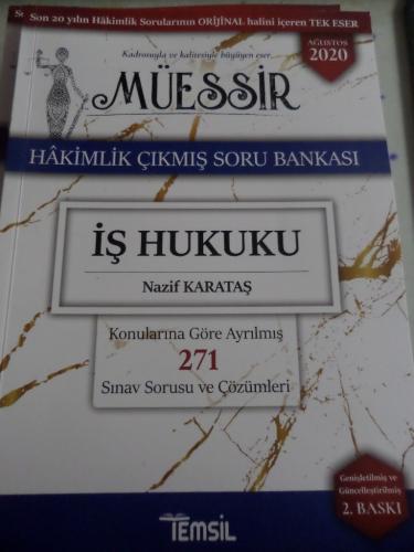 Müessir Hakimlik Çıkmış Soru Bankası İş Hukuku