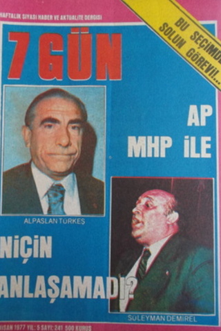 7 Gün Dergisi 1977 / 241