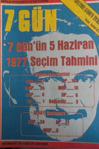 7 Gün Dergisi 1977 / 247