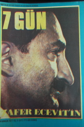7 Gün Dergisi 1977 / 275
