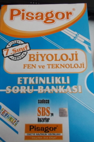 7. Sınıf Biyoloji Fen ve Teknoloji Etkinlikli Soru Bankası