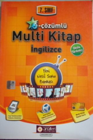 7. Sınıf İngilizce e-çözümlü Multi Kitap