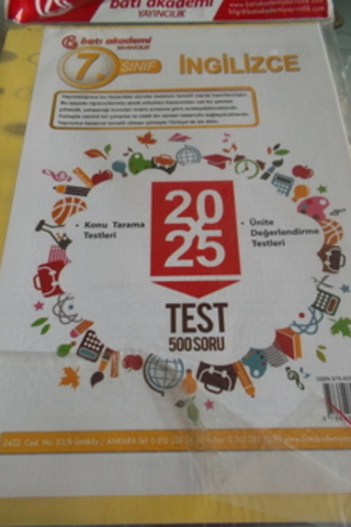7.Sınıf İngilizce Yaprak Test