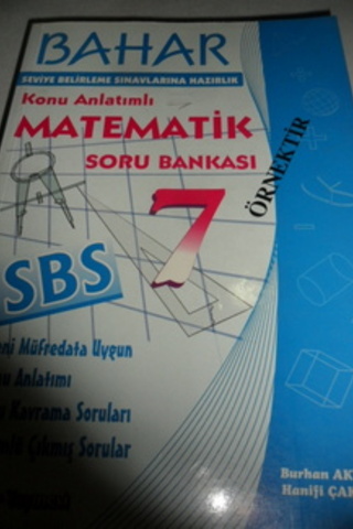 7.Sınıf Matematik Konu Anlatımlı Soru Bankası