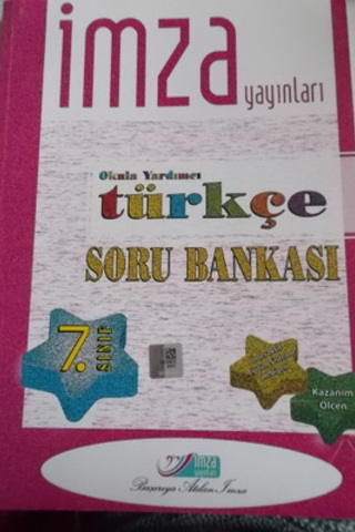 7.Sınıf Türkçe Soru Bankası Bülent Öztürk