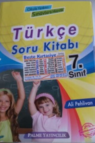 7. Sınıf Türkçe Soru Kitabı Ali Pehlivan