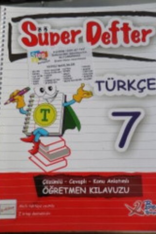 7. Sınıf Türkçe Süper Defter