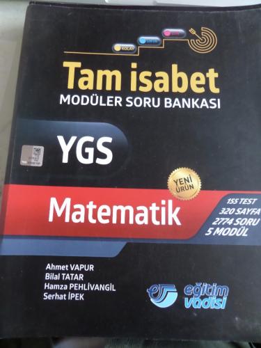YGS Matematik Tam İsabet Modüler Soru Bankası Ahmet Vapur