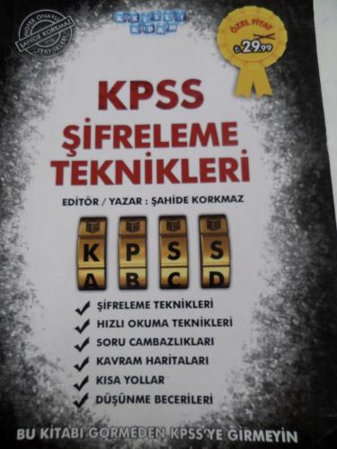 KPSS Şifreleme Teknikleri
