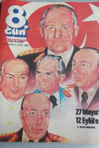 8. Gün 21 Eylül 1980 Gazete