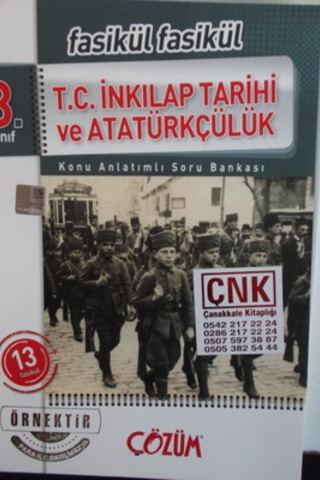 8. Sınıf Fasikül Fasikül T.C. İnkılap Tarihi ve Atatürkçülük Konu Anla