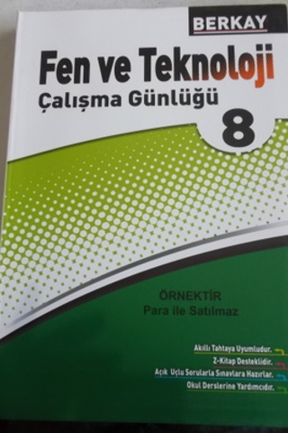 8.Sınıf Fen ve Teknoloji Çalışma Günlüğü