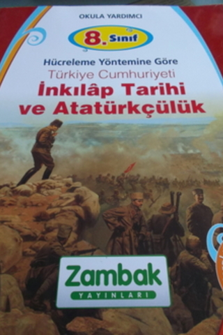 8. Sınıf Hücreleme Yöntemine Göre Türkiye Cumhuriyeti İnkılap Tarihi v