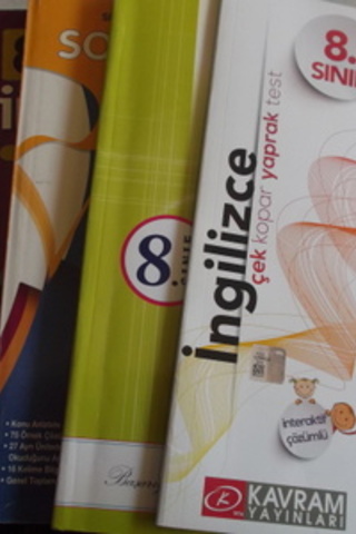 8.Sınıf İngilizce Hazırlık Kitapları / 5 Adet