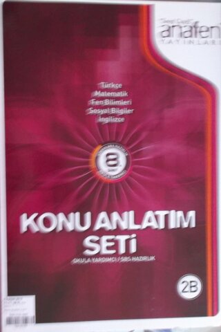 8. Sınıf Konu Anlatım Seti / 2B