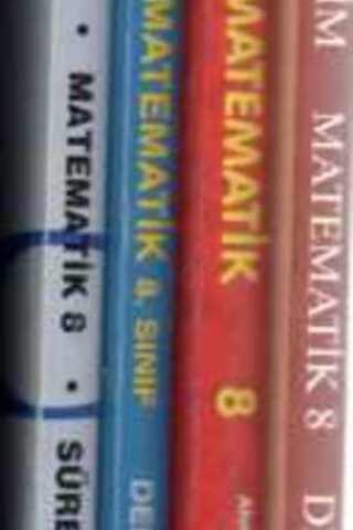 8. Sınıf Matematik Ders Kitapları / 4 Kitap Birarada
