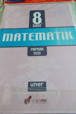 8. Sınıf Matematik Yaprak Test