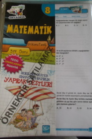 8. Sınıf Matematik Yaprak Testleri